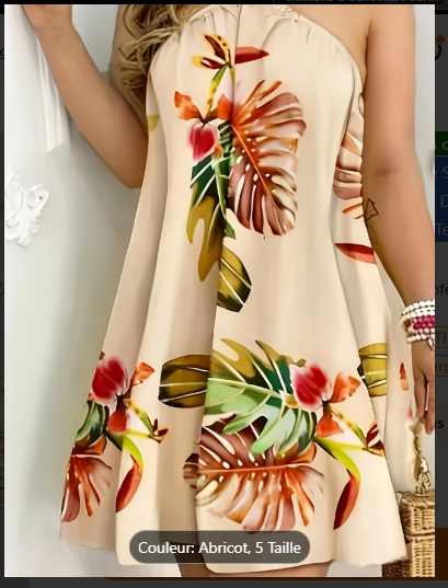 Robe de sortie décontractée