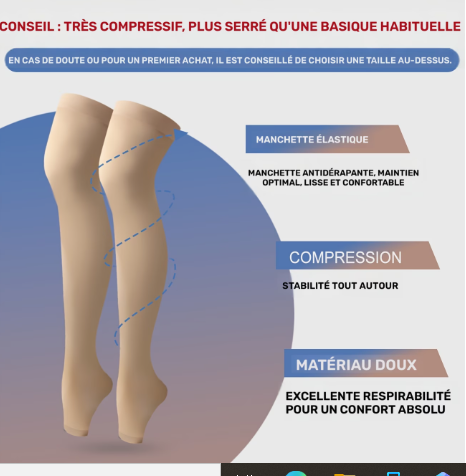 CHAUSSETTES ET BAS DE COMPRESSION