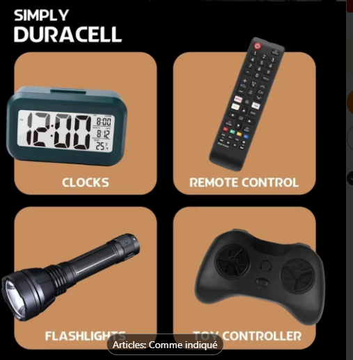 Piles Duracell
