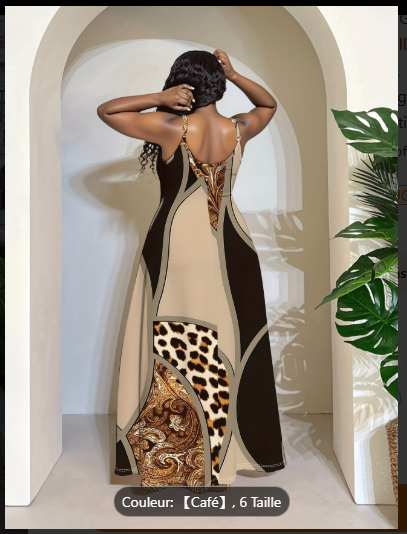 Robe maxi élégante