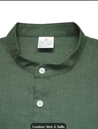 Chemise hommes