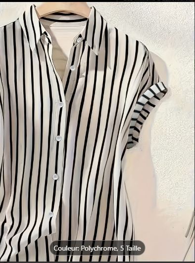 chemise manches courtes femmes