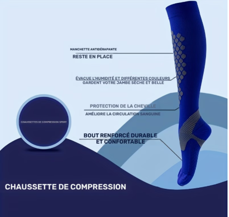 CHAUSSETTES DE COMPRESSION