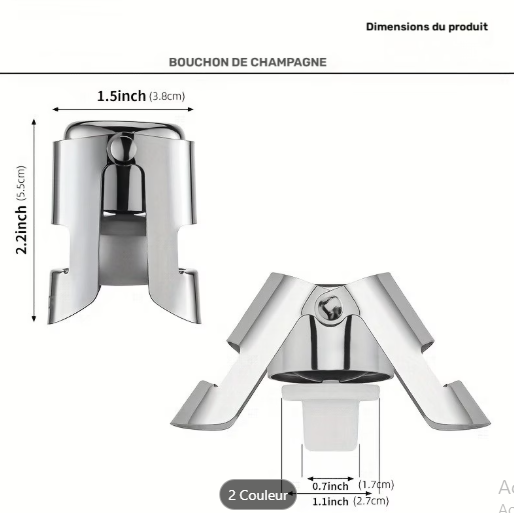 BOUCHON  REUTILISABLE BOUTEILLE